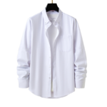 Wholesale Fashion Solid Color Large Collar Shirt