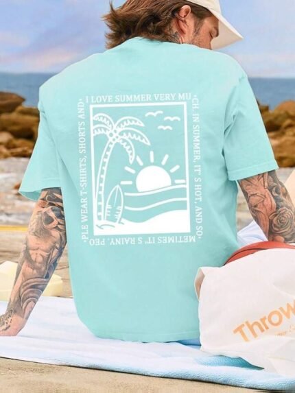 Premium Stylish Half Sleeve T-Shirt for Men – Casual & Comfortable – Exclusive New Design